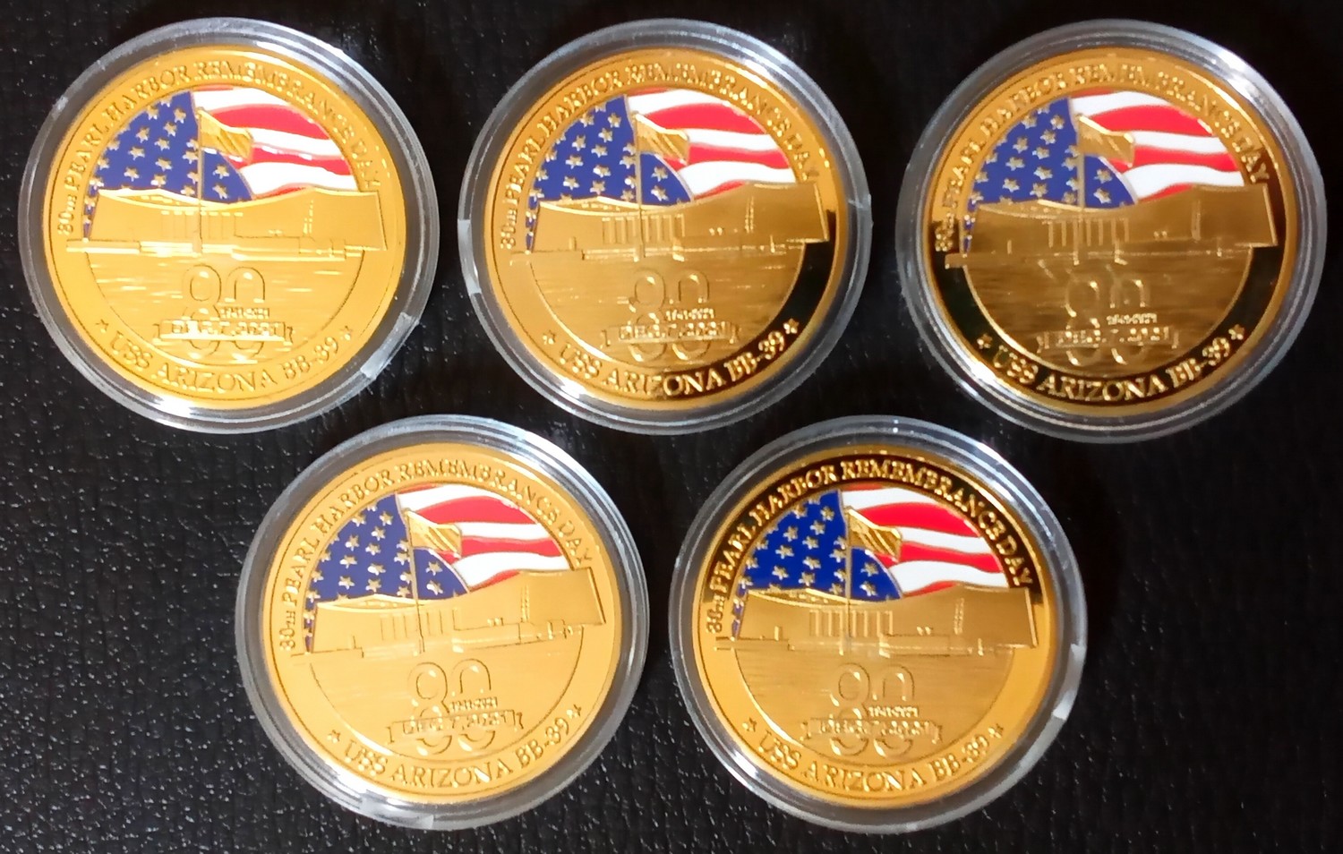 MEDALLAS PEARL HARBOR NUMISMATICA ARGENTINA