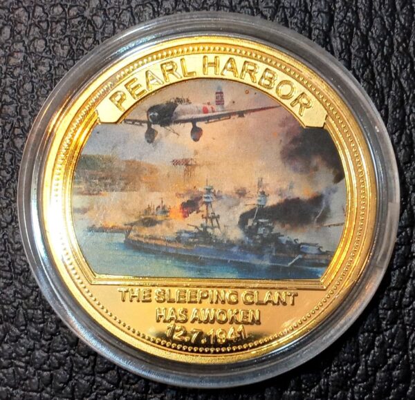 MEDALLAS PEARL HARBOR NUMISMATICA ARGENTINA