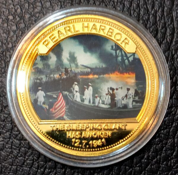 MEDALLAS PEARL HARBOR NUMISMATICA ARGENTINA