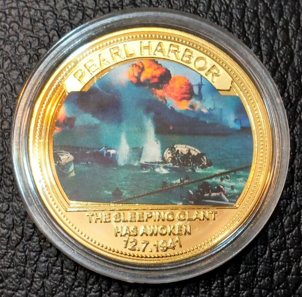 MEDALLAS PEARL HARBOR NUMISMATICA ARGENTINA