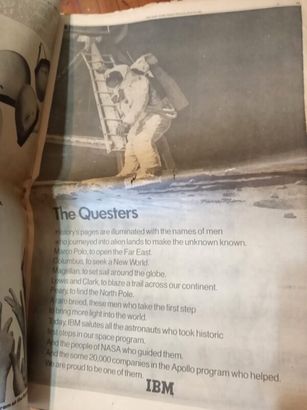 DIARIO ORIGINAL NEW YORK TIMES 1969