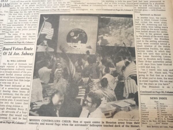 DIARIO ORIGINAL NEW YORK TIMES 1969