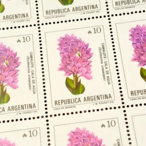 Estampillas Argentina Planchas