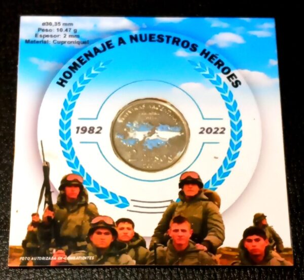 MONEDAS ARGENTINAS ISLAS MALVINAS NUMISMATICA