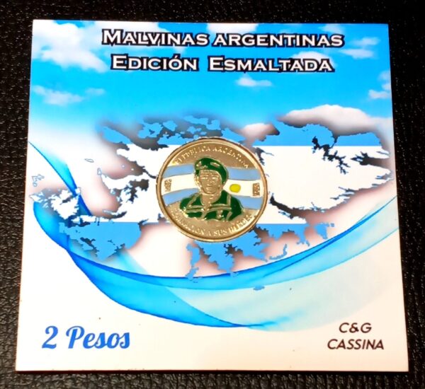 MONEDAS ARGENTINAS ISLAS MALVINAS NUMISMATICA