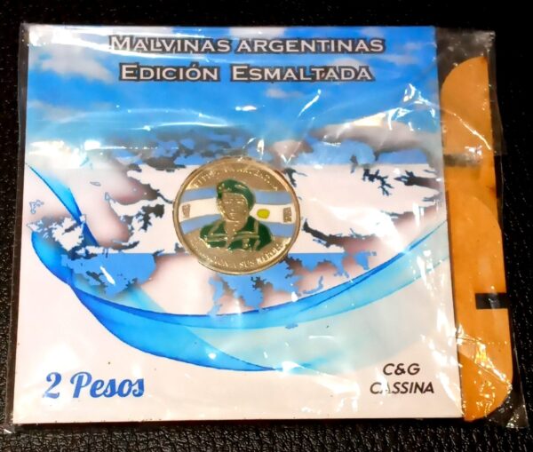 MONEDAS ARGENTINAS ISLAS MALVINAS NUMISMATICA