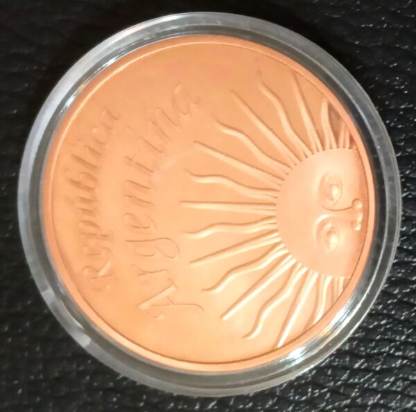 NUMISMATICA ARGENTINA MEDALLAS RAUL ALFONSIN DEMOCRACIA