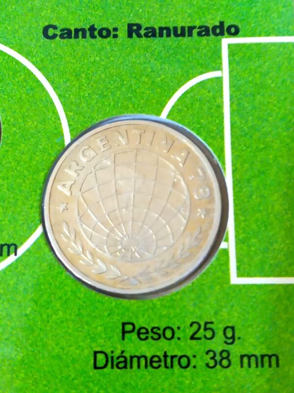 MONEDAS MUNDIAL 78 ARGENTINA NUMISMATICA