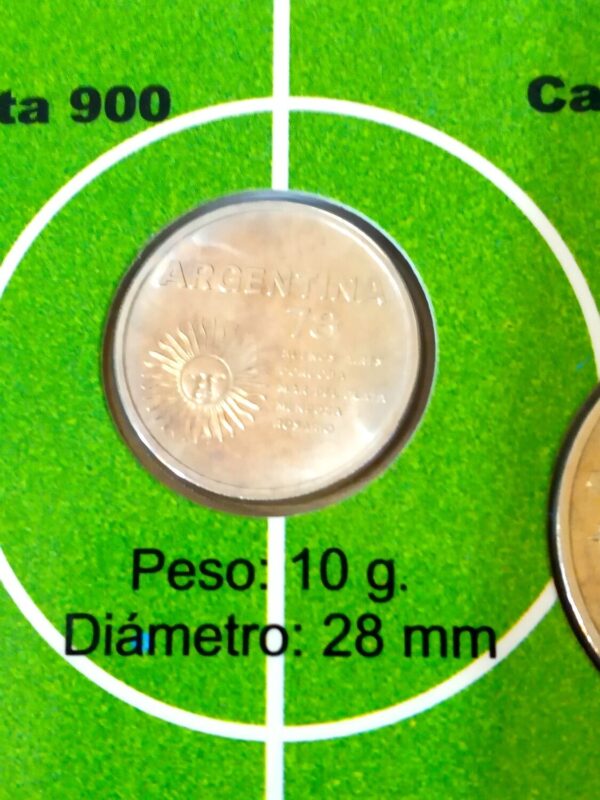 MONEDAS MUNDIAL 78 ARGENTINA NUMISMATICA