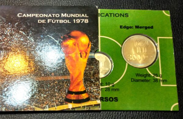 MONEDAS MUNDIAL 78 ARGENTINA NUMISMATICA