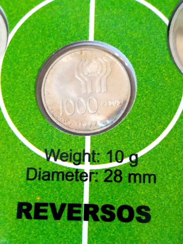 MONEDAS MUNDIAL 78 ARGENTINA NUMISMATICA