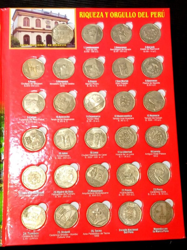NUMISMATICA PERU MONEDAS