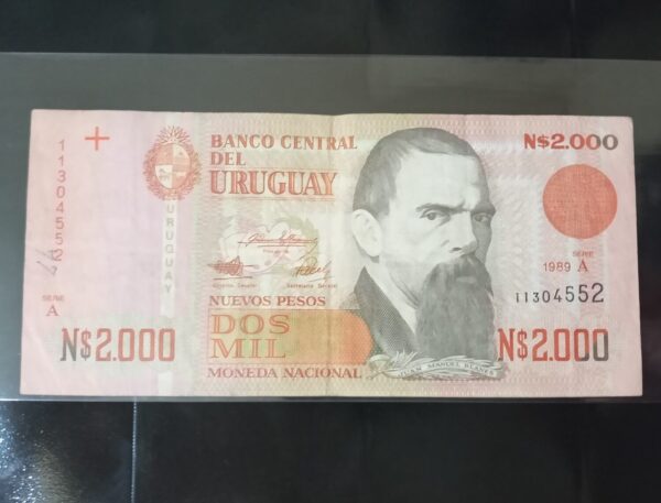 BILLETES URUGUAYOS ANTIGUOS NUMISMATICA URUGUAY