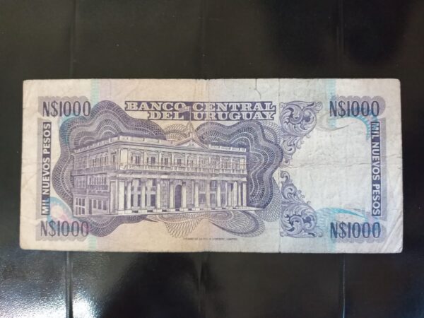 BILLETES ANTIGUOS URUGUAYOS NUMISMATICA URUGUAY