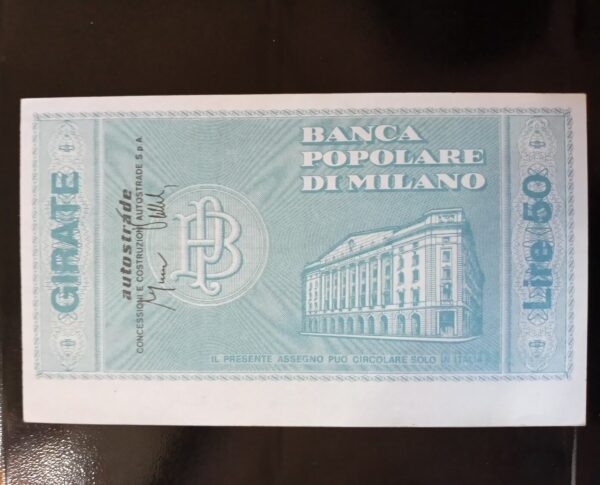 NUMISMATICA ITALIA CHEQUES ANTIGUOS ITALIANOS