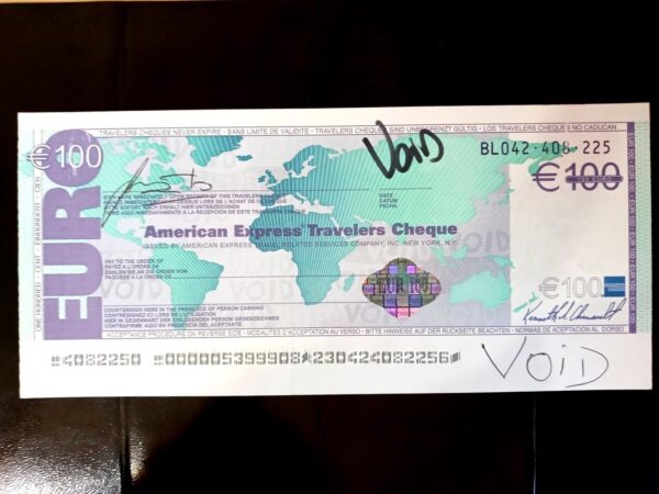 NUMISMATICA CHEQUES