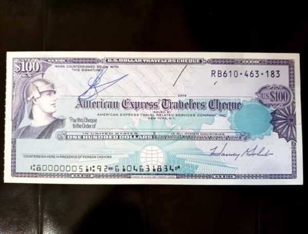 NUMISMATICA USA TRAVELERS CHEQUES ANTIGUOS DE COLECCION