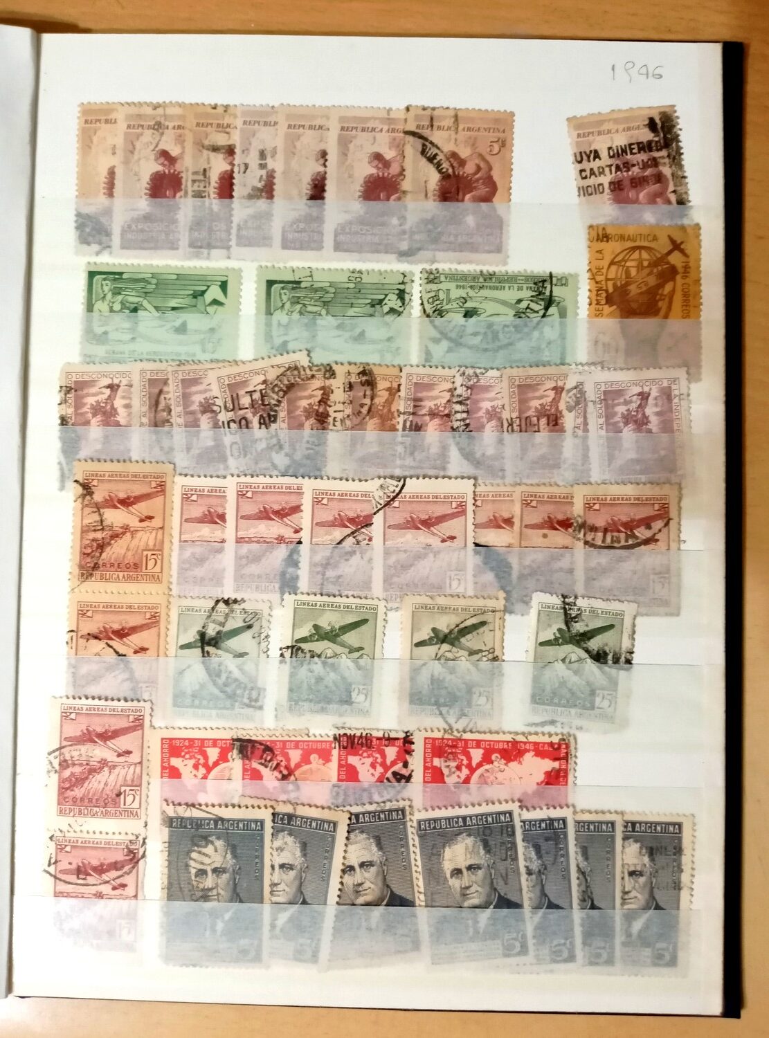 CLASIFICADORES ESTAMPILLAS USADOS FILATELIA ARGENTINA
