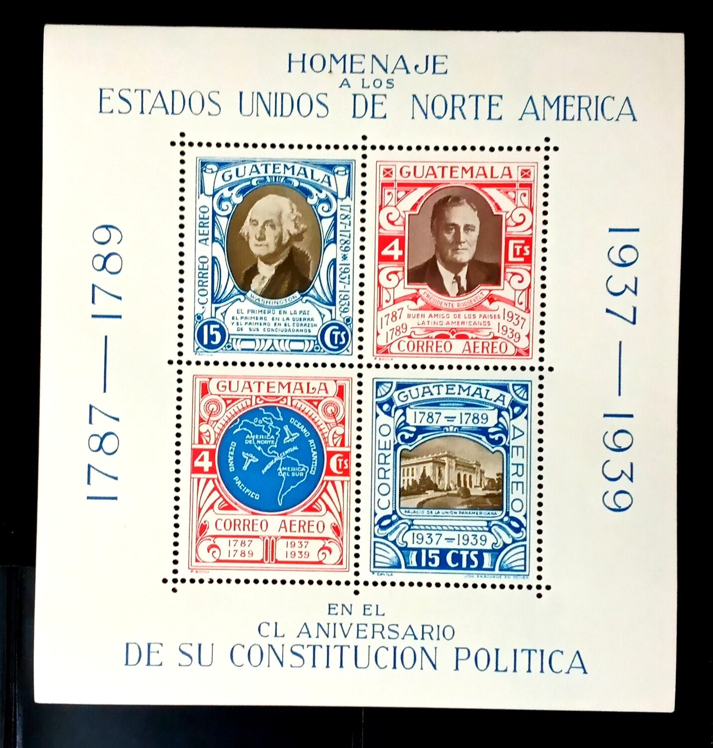 FILATELIA GUATEMALA ESTAMPILLAS