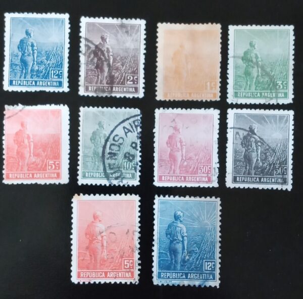 FILATELIA ARGENTINA ESTAMPILLAS LOTES