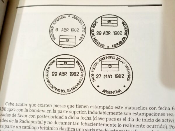 FILATELIA ARGENTINA LIBROS LITERATURA MALVINAS CORREO ARGENTINO