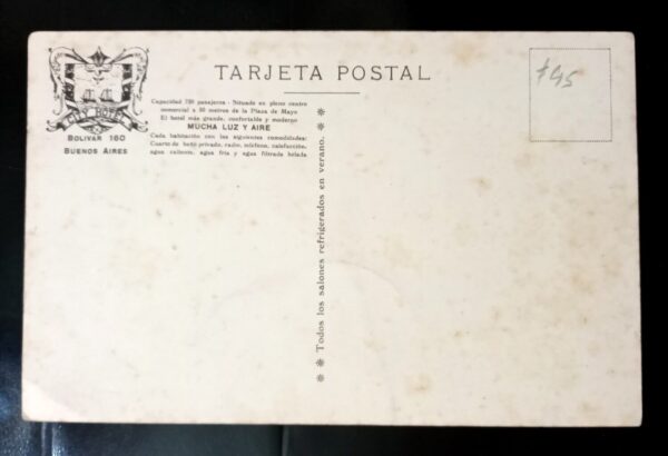 POSTALES BUENOS AIRES FILATELIA ARGENTINA